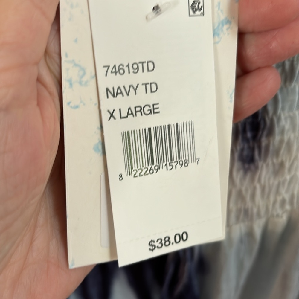 NWT Strapless Tie Dye Coverup Swim Dress - Picture 12 of 12